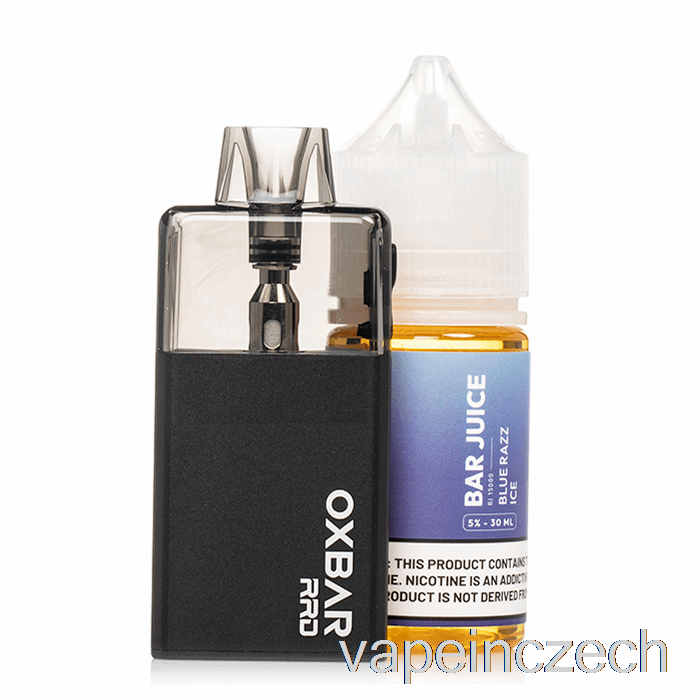 Bar Juice X Oxbar Rrd Jednorázový Blue Razz Led Vape Bez Nikotinu